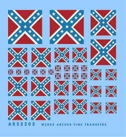 Confederate Battle Flags (Any Scale)