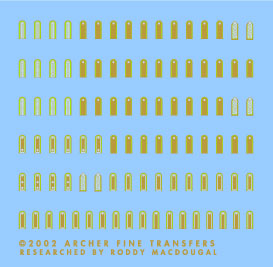 Afrika Korps Shoulder Boards for Panzer Grenadiers