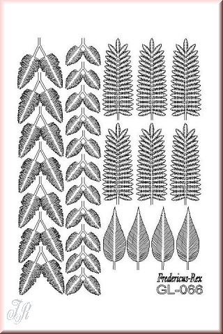 Jungle Leaves #4- Green Line Paper Plant