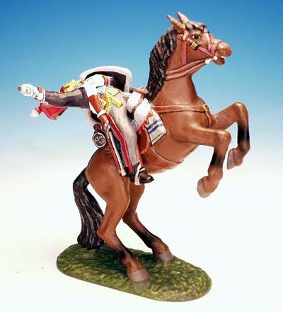 10th Hussar Falling from Rearing Horse