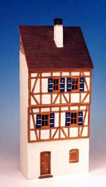 German Half Timbered 2 Story Building