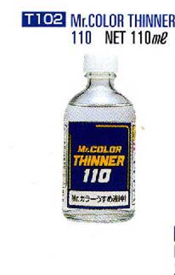 Mr. Color Paint Thinner 110ml Bottle