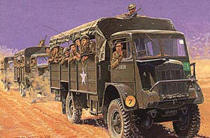 Bedford QLT 4x4 Troop Carrier