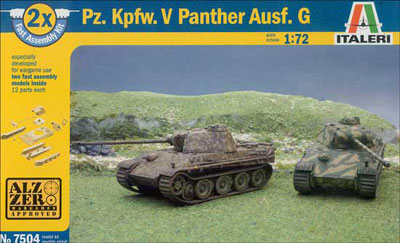 WWII German Panzerkampfwagen V Panther Ausf. G 'Fast Assembly'