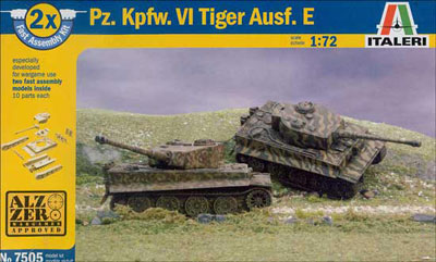 WWII German Panzerkampfwagen VI Tiger Ausf. E Fast Assembly