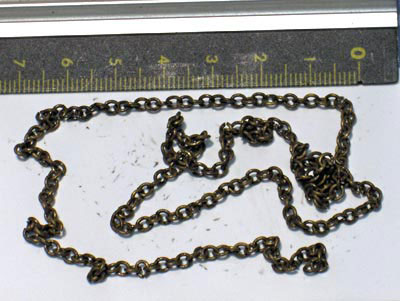 Copper Chain 4s/cm