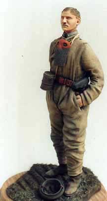German Tank Crewman, Guards Motor Transport Battalion, Western Front, Spring 1918