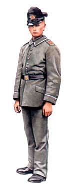Sergeant, Saxon J�ger Battalion No. 12, Freiberg 1917