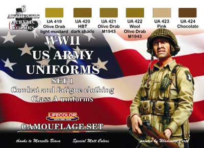 World War II US Uniforms Set #1 