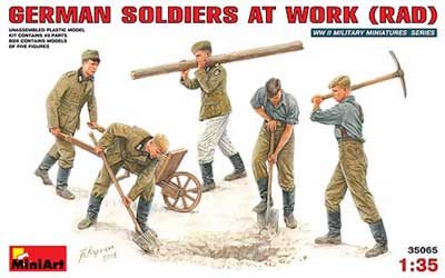 WWII German Soldiers at Work (RAD)