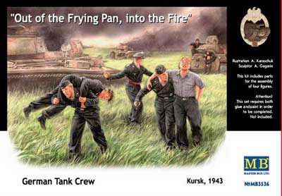 WWII Out of the Frying Pan, Into the Fire � German Tank Crew, Kursk 1943