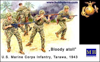 WWII US Marine Infantry, Tarawa 1943