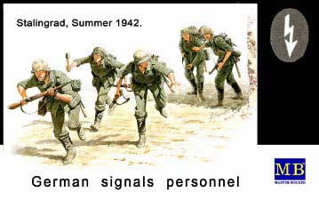 WWII German Signals Personnel, Stalingrad, Summer 1942