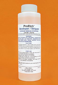 Sodium Hydroxide Developer for Photo Etch System