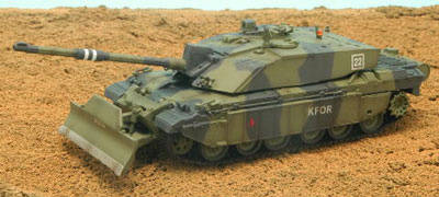 Royal Army Challenger II, Kosovo 1999