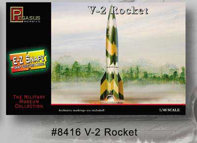 WWII German V-2 Rocket E-Z Snapz Kit 