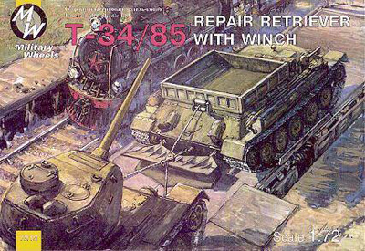 T-34/85 Repair Retriever with Winch