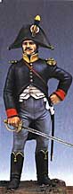 French Voltigeur Officer in Surtout 1806