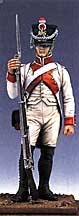 French Fusilier in White Uniform 1807