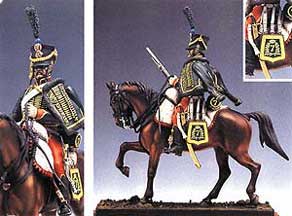 Mounted French 7th Hussar 1808