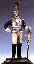 French Cuirassier Officer, 10th Regiment 1809