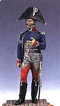 Polish Guard Lancer Officer in Walking Out Dress 1810