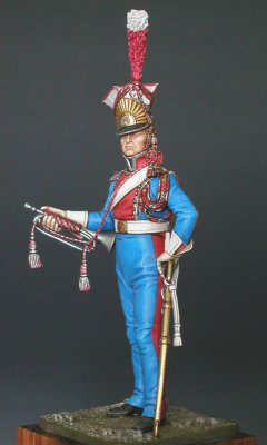 Polish Guard Lancer Trumpeter 1810