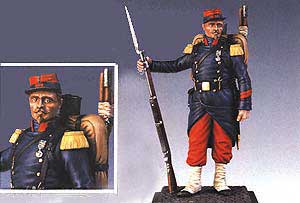 Voltigeur Corporal, Line Infantry, Italy 1859