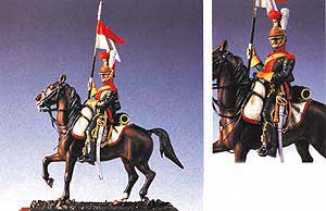 Mounted French Light Cavalry Line Lancers, 6th Regiment 1811
