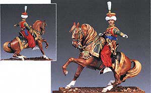 Mounted French Mameluke Officer 1809