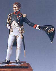 Chasseurs of the Guard Officer in Ball Dress 1806