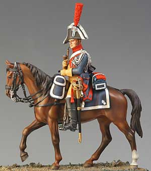 Mounted Officer, Grand Army 1804
