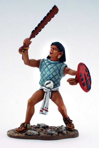Aztec Defending with Macuahuitlin Tunic