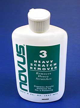 Novus #3 Heavy Scratch Remover 2oz. Bottle