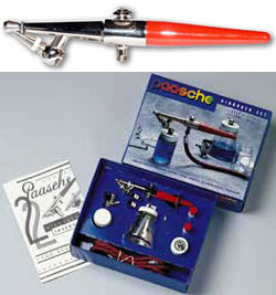 H Single Action Airbrush Set