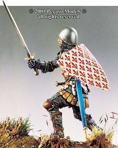 German Knight with Sword 1350