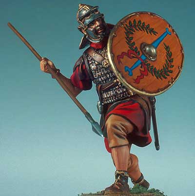 Roman Auxiliares Miles Cohortis 2nd Century BC - UNPAINTED KIT