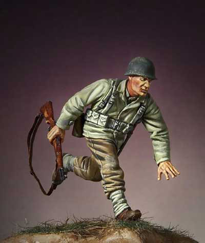 GI Running, Europe 1944-45