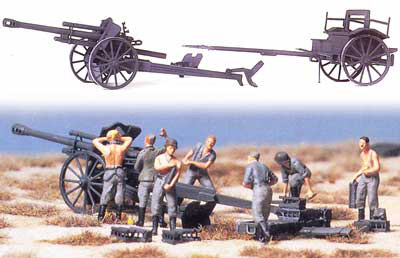 Light Field Howitzer 10.5cm with Accessories 1939-45