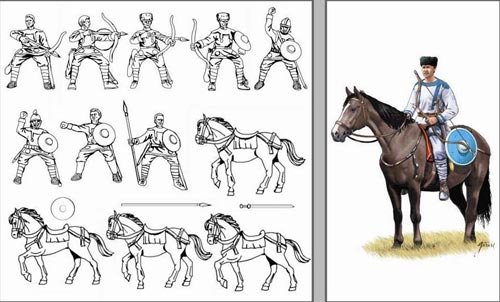 HAT Industrie 1/72 Late Roman Cavalry # 8188 Plastic Model Figures 