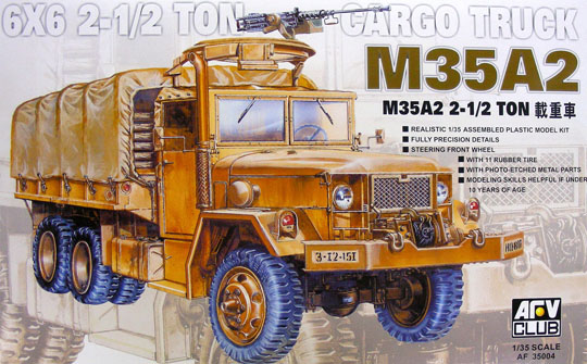 M35A2 6x6 2 1/2 Ton Cargo Truck