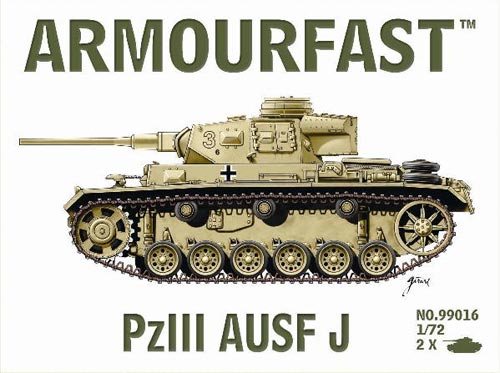 WWII German Panzer III Ausf. J Tank (Reissue)