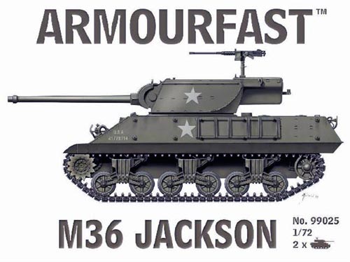 WWII US M36 Jackson Tank