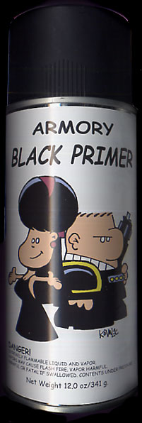 Armory Spray Black Primer