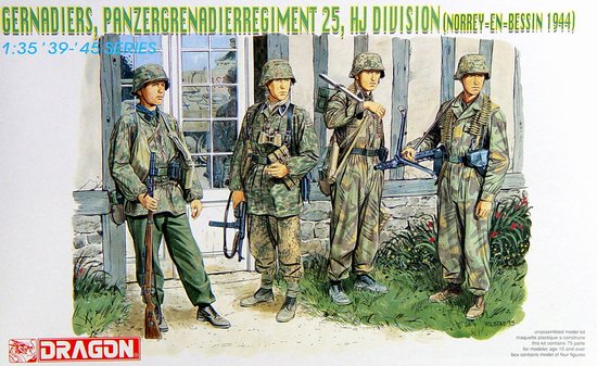 Panzer Grenadiers Regiment, 25 HJ Division, Norrey-En-Bessin 1944