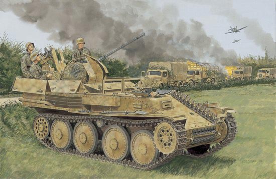 World War II German Flak 38(t) Ausf. M (Late Production) ~ Smart Kit