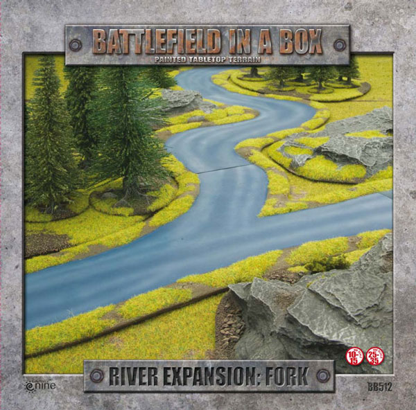 Battlefield in a Box - River Expansions: Fork