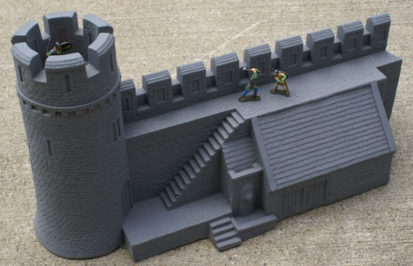 Castle Fountain Wall Expansion Piece