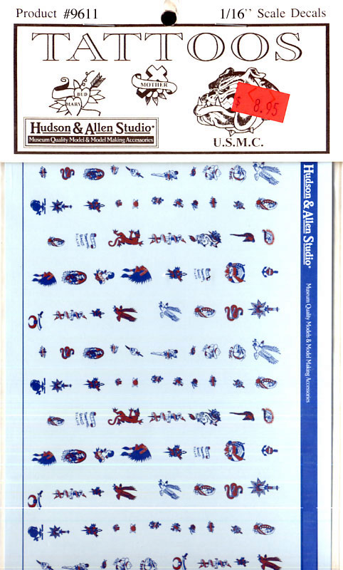 Tattoos ONLY 3 AVAILABLE