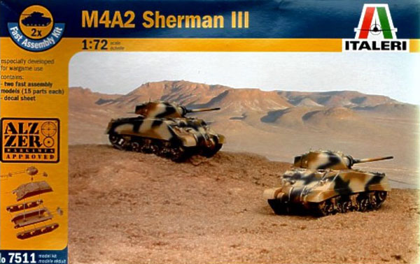 WWII US M4A2 Sherman III  'Fast Assembly'